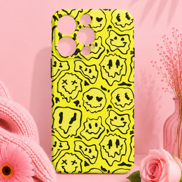 Melting Smiley Face Phone Case